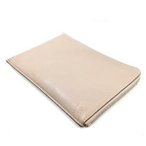 Louis Vuitton Pochette Jour leather suede clutch bag